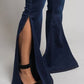American Bazi - Plazzo High Rise Flared Jeans