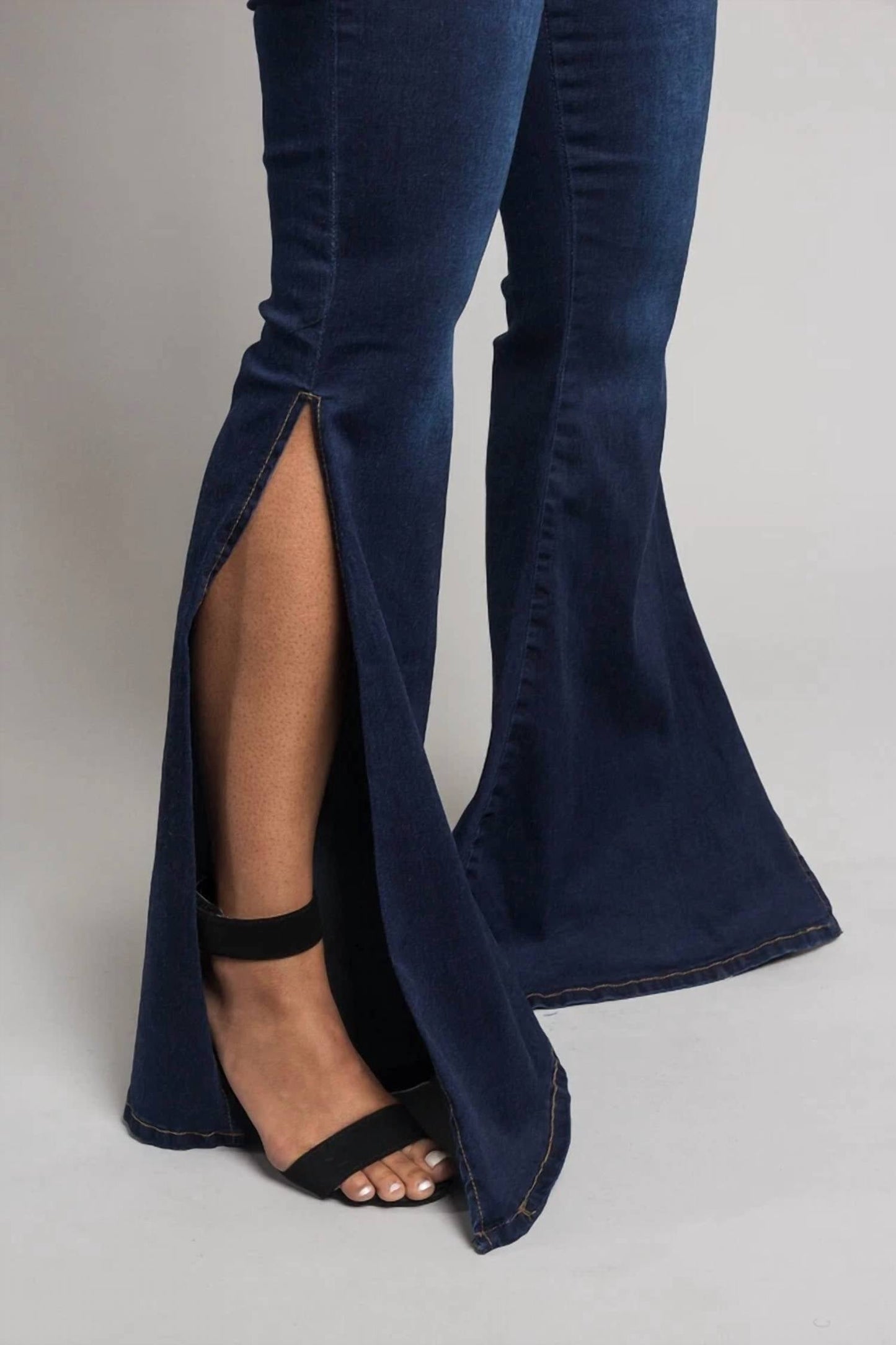 American Bazi - Plazzo High Rise Flared Jeans