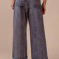 Bibi - Denim Washed Star Patched Jeans