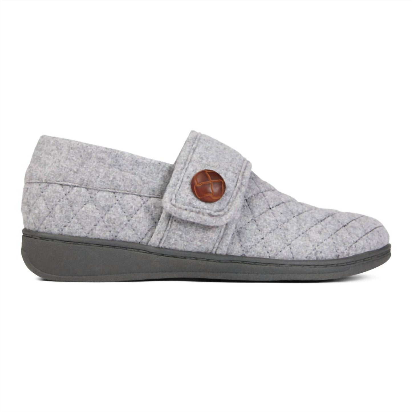 Vionic - WOMEN'S JACKIE FLANNEL SLIPPER - MEDIUM WIDTH