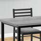 Dining Set, 5 Pieces, Rectangular, Small, Contemporary & Modern