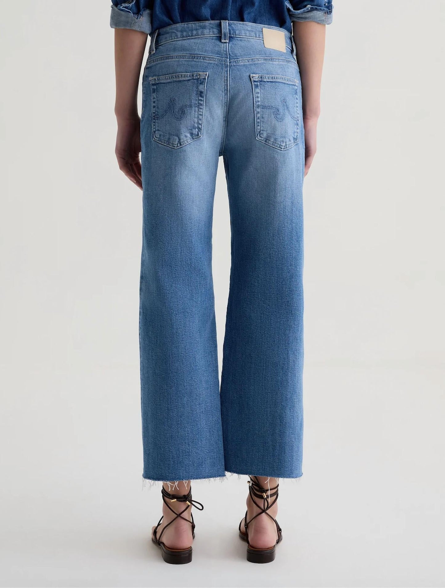 Ag Jeans - Saige Wide Leg Crop Jeans