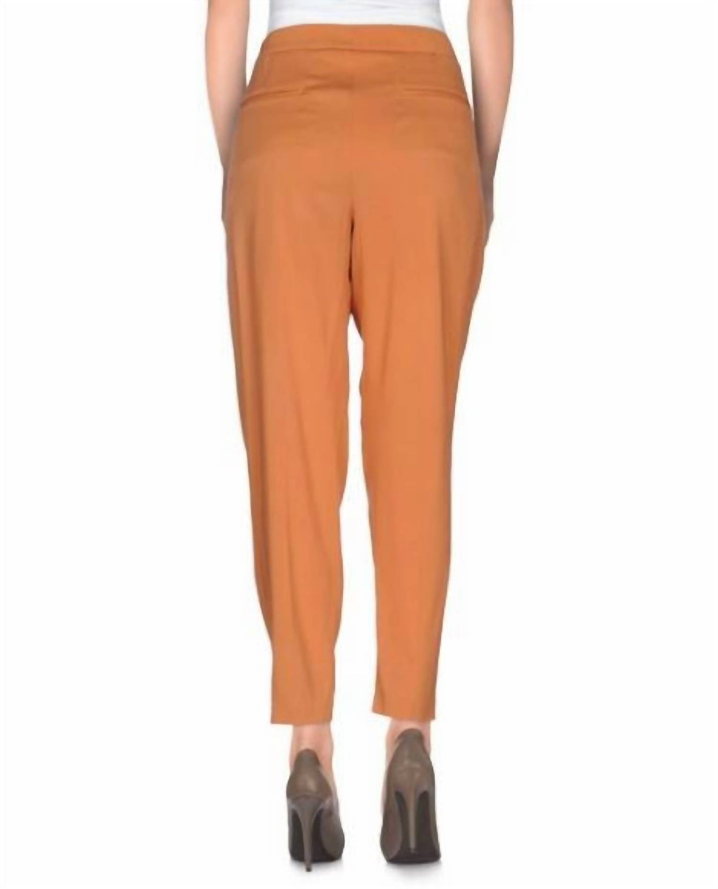 M Missoni - Pleated Silk Ankle Casual Trousers