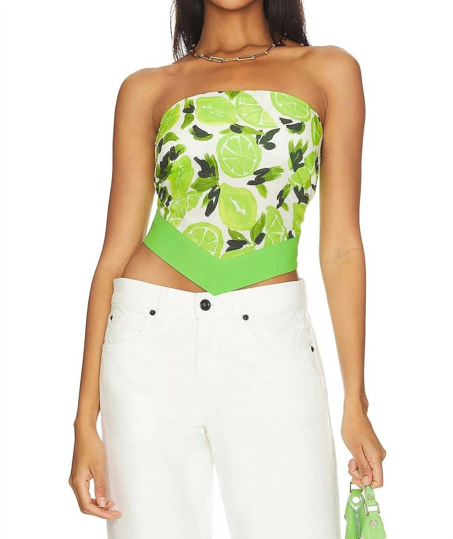 Steve Madden - Brady Crop Smocked Back Top