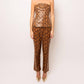 Amylynn - Snakeskin Bandeau Top