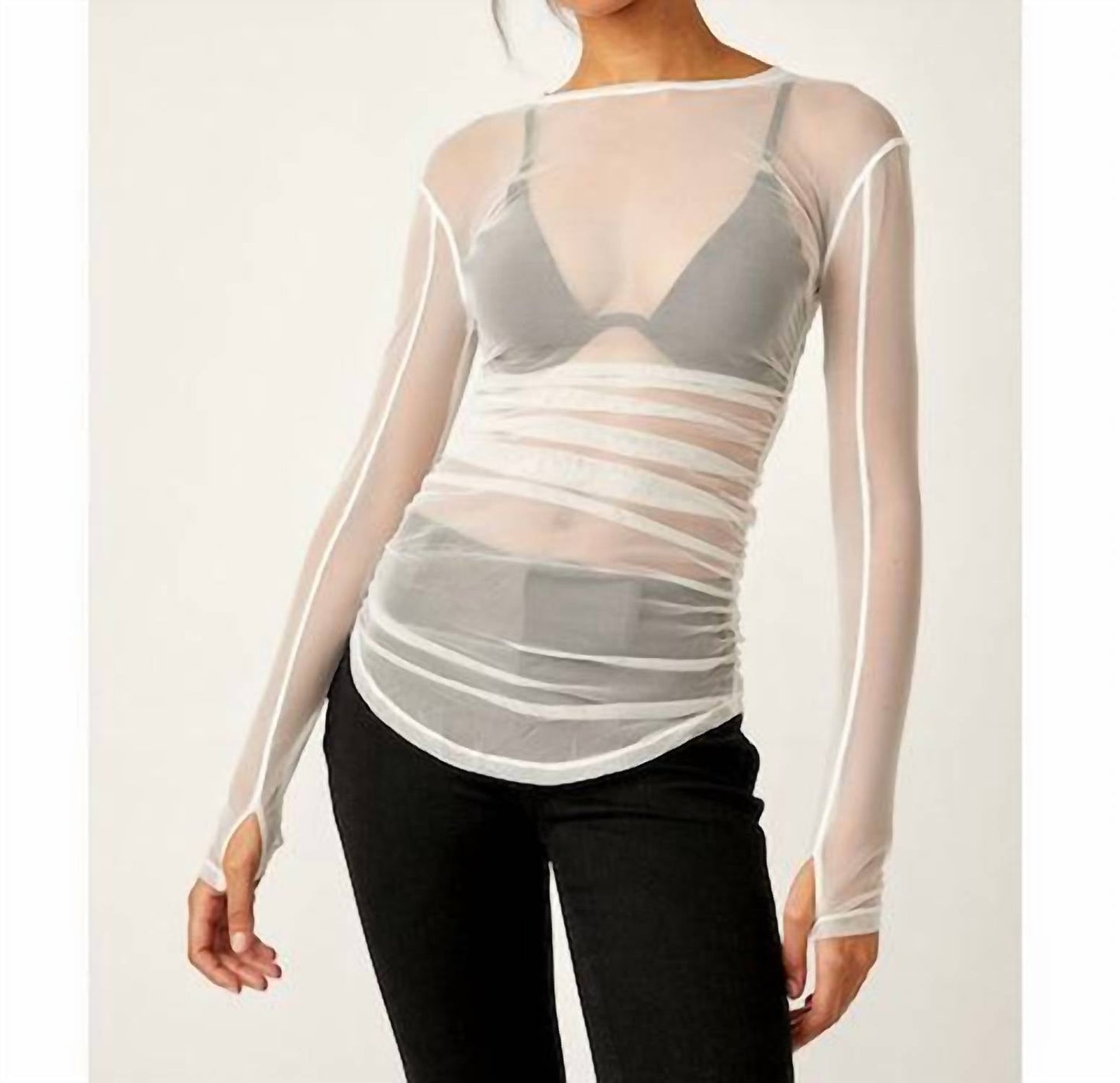Free People - Last Layer Long Sleeve Top