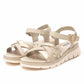 Xti - महिलाओं के फॉक्स लेदर सैंडल