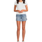 Good American - Mid Rise Carpenter Long Shorts