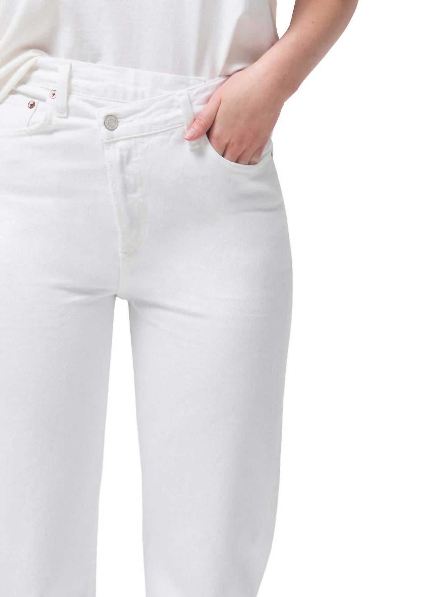Agolde - Criss Cross Straight Jeans