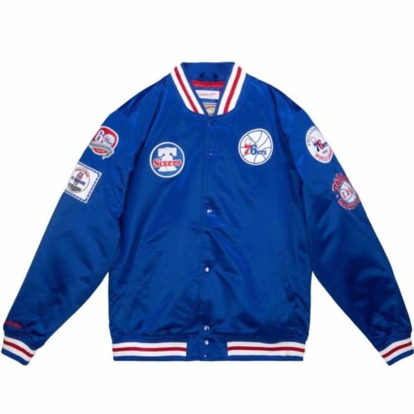 Mitchell & Ness - Nba Philadelphia 76ers Champ City Satin Jacket