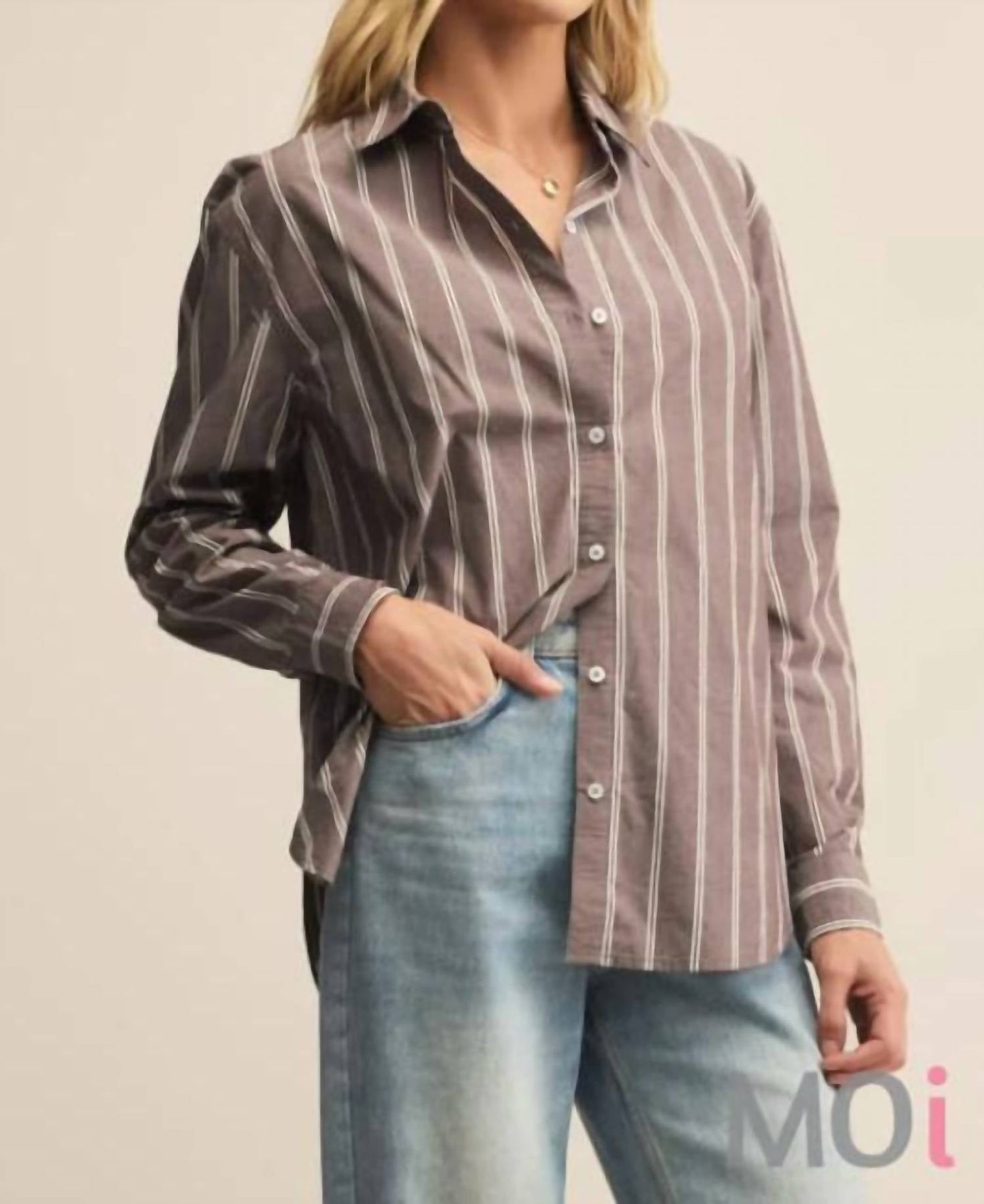 Z Supply - Seaport Button Down Poplin Shirt