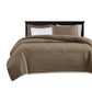 Reversible Quilt Set Mocha Full/Queen