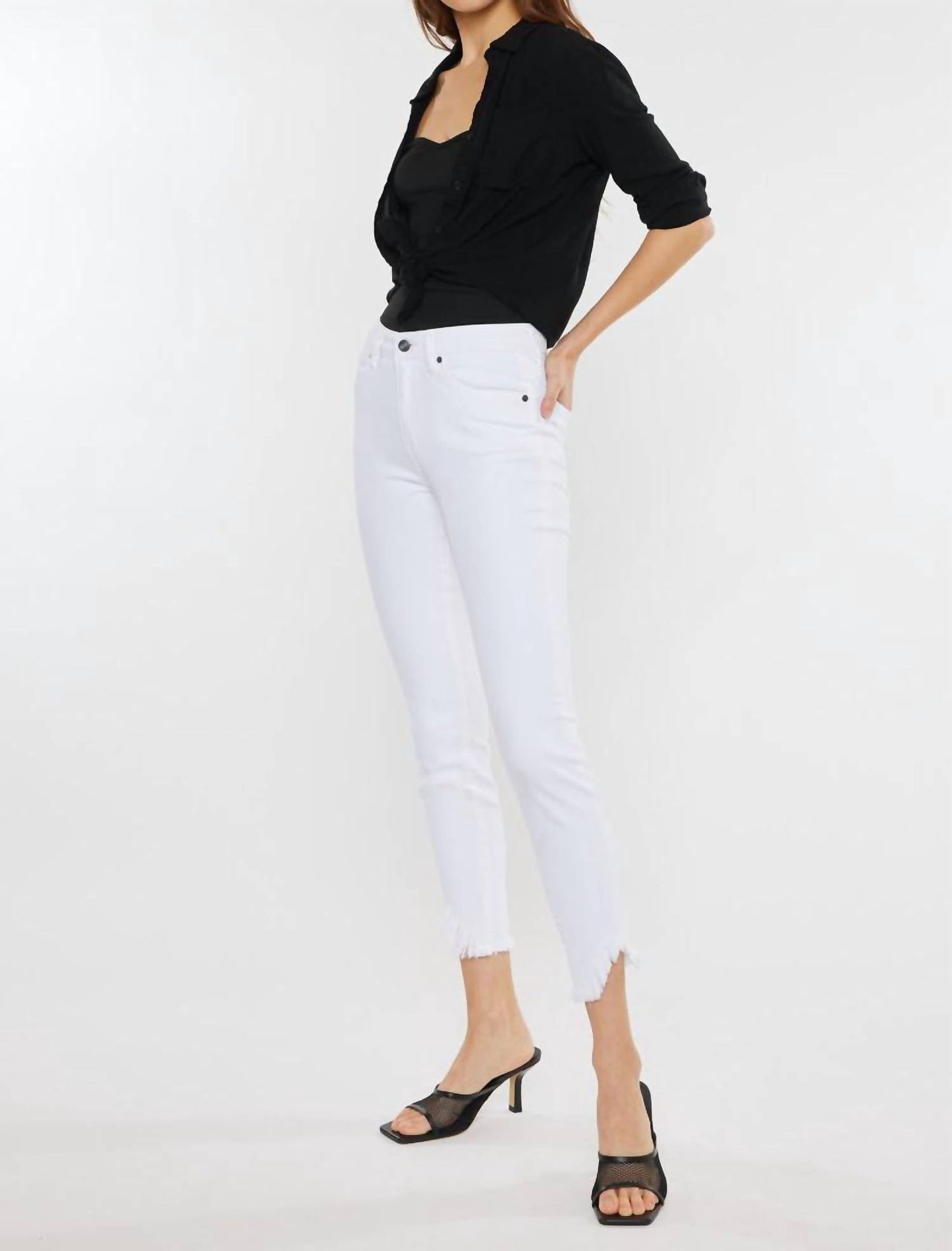 Kancan - Dayana High Rise Ankle Skinny Jeans