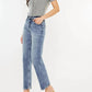 Kancan - Finished Hem Straight Leg Jean