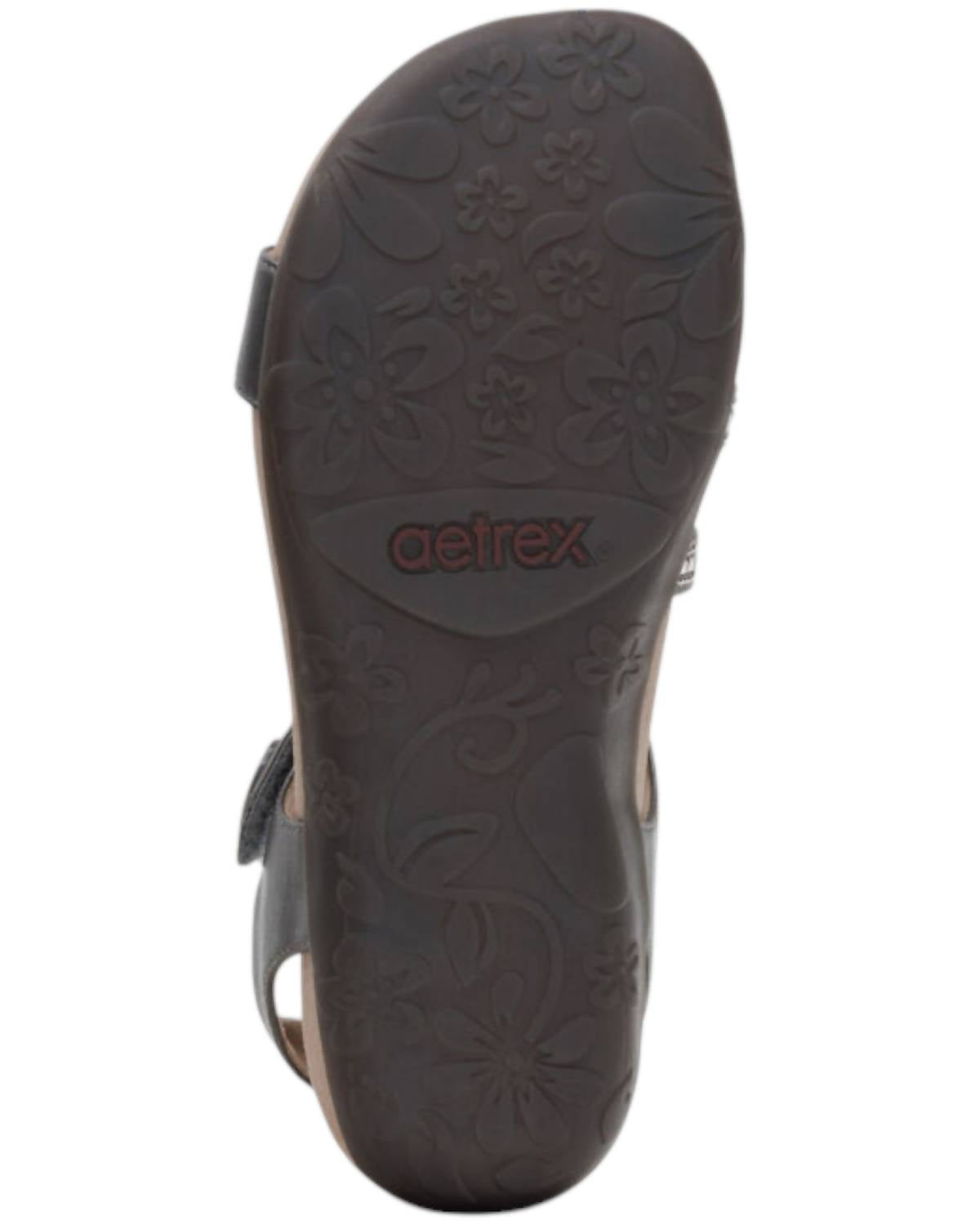 Aetrex - Women's Jess Adjustable Quarter Strap Sandals