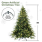 6.5ft Pre-Lit Artificial Christmas Tree with 450 Warm White Lights