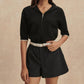 Varley - Arney Half Zip Knit Polo
