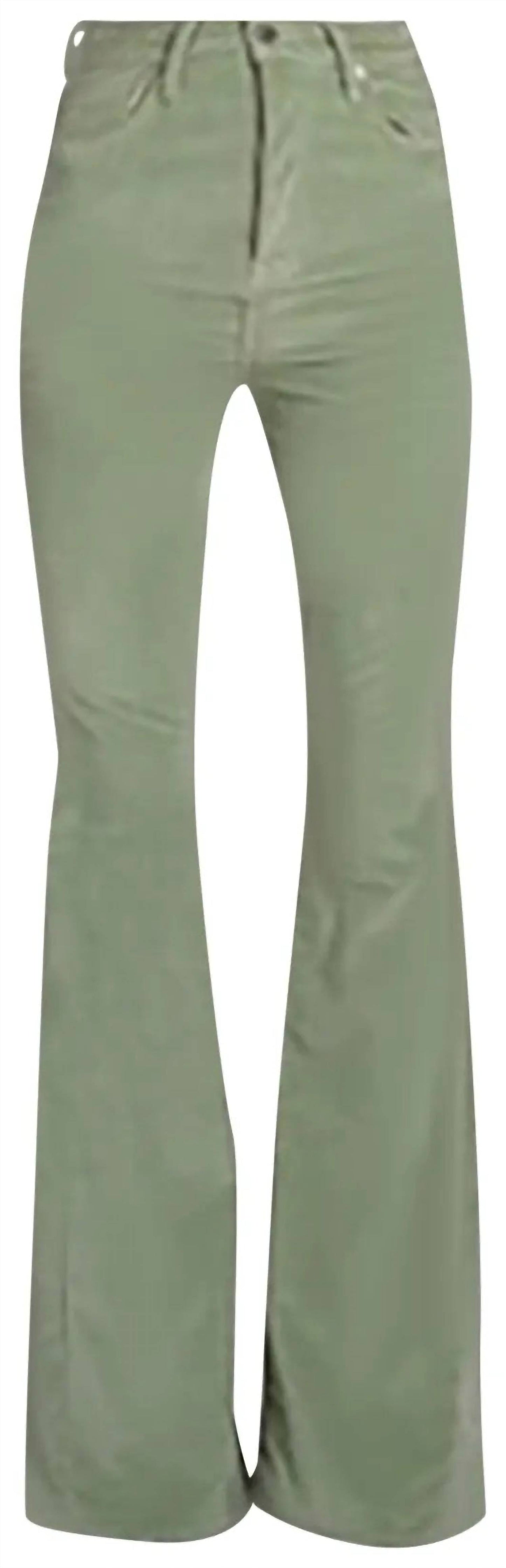 Amiri - Velour Flare Stack Jeans Pants