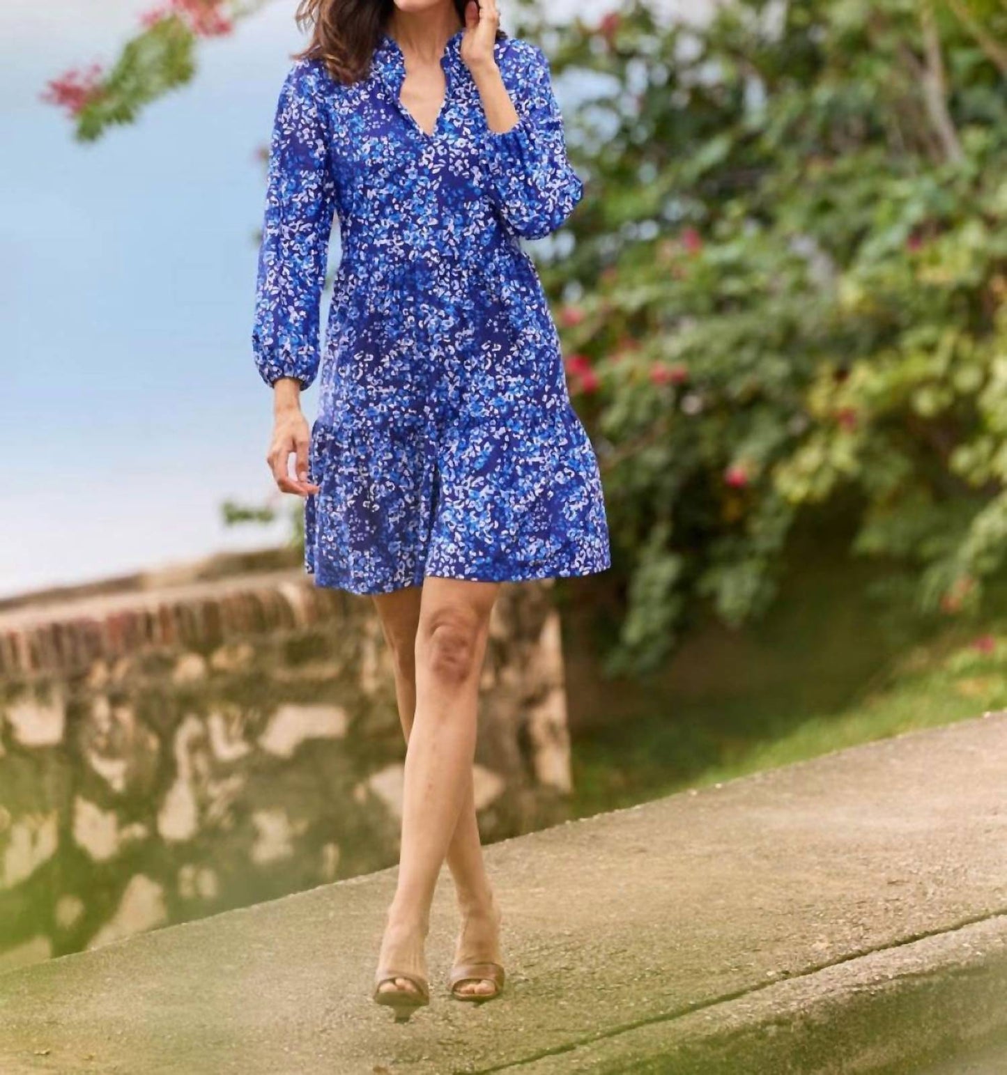 Jude Connally - Dolly Long Sleeves Mini Dress