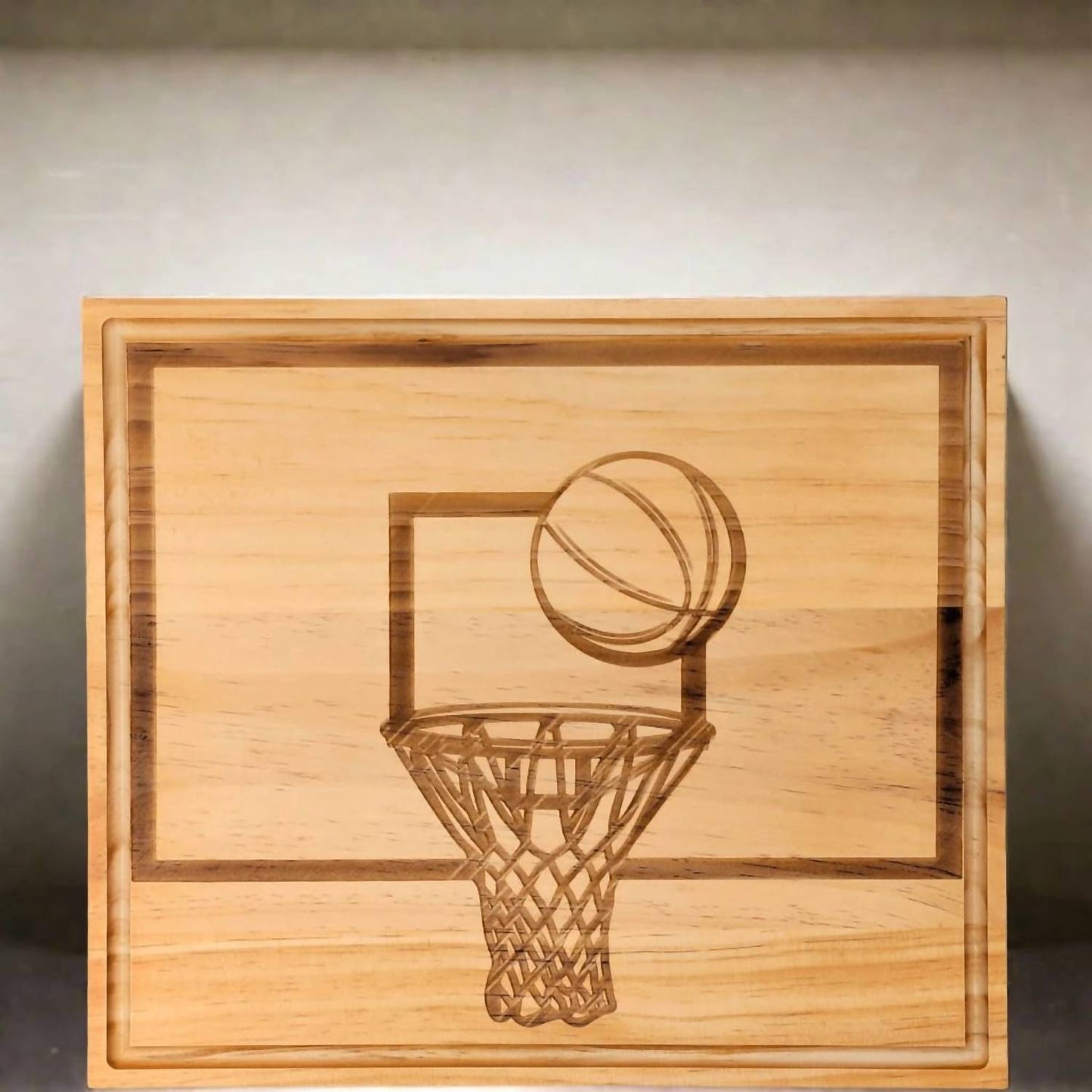 Creative Gifts International - Basketball Backboard Wood Board