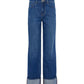 L'Agence - Miley Leg Cuff Denim Jeans