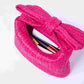Little Trendy - Women's Bow Straw Handbag