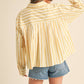 &Merci - Daffodil Striped Top