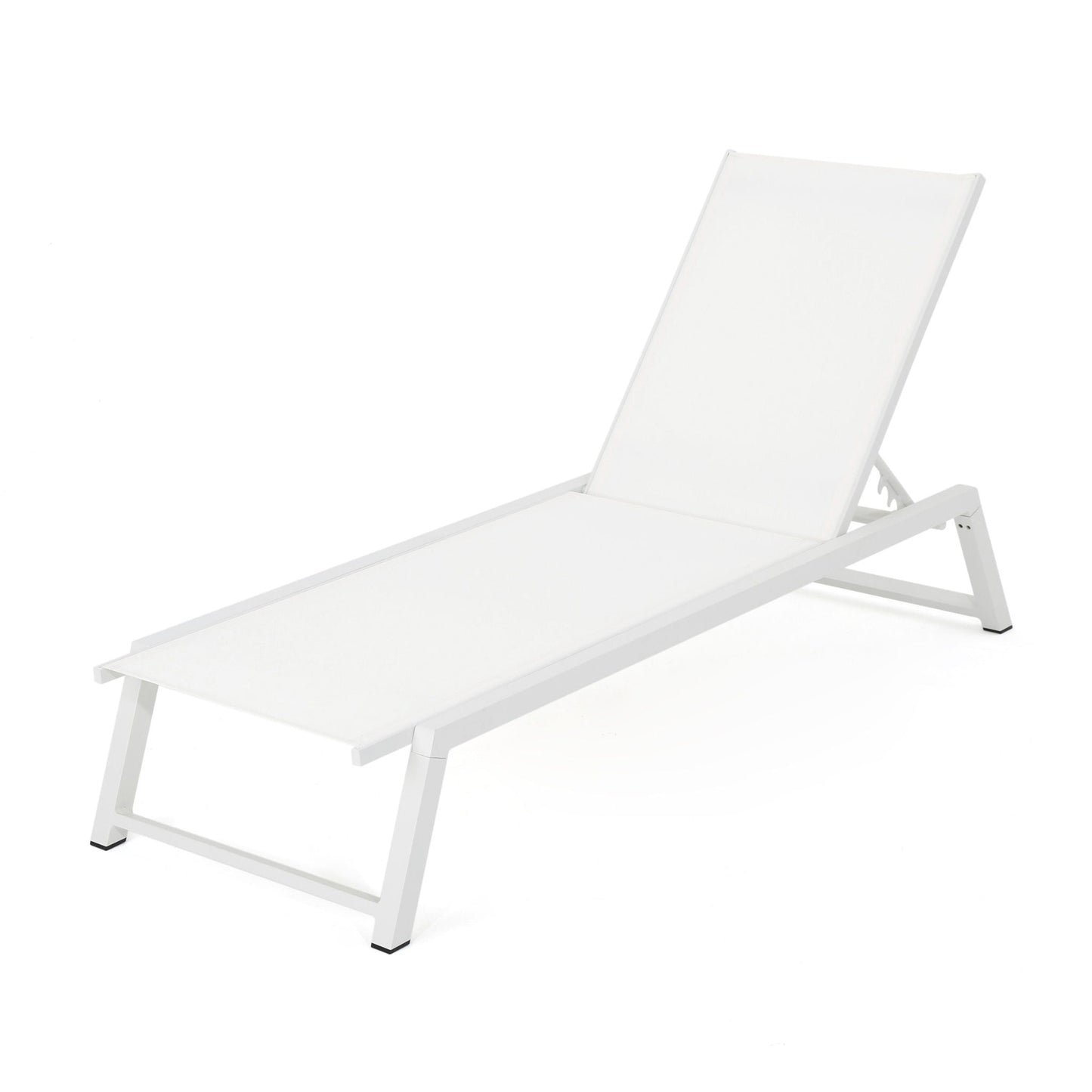 Myers Chaise Lounge White