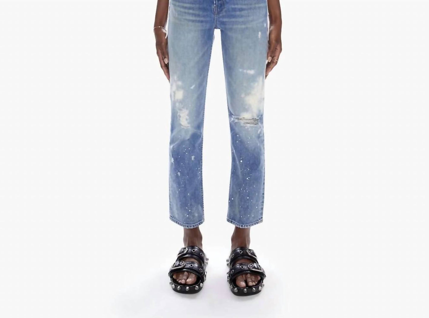 Mother - High Waisted Rider Ankle Jeans