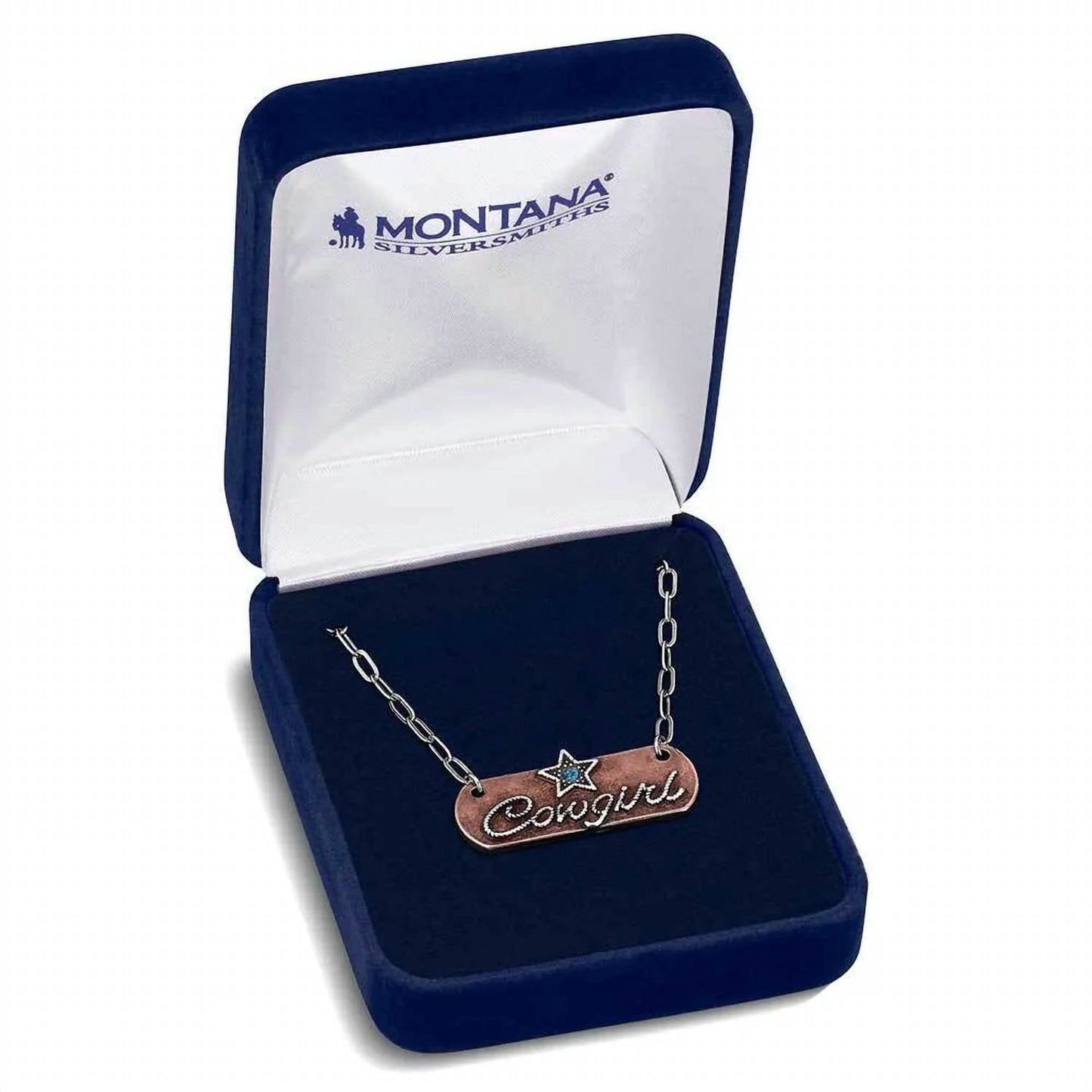 Montana Silversmiths - Rustic Cowgirl Bar Necklace