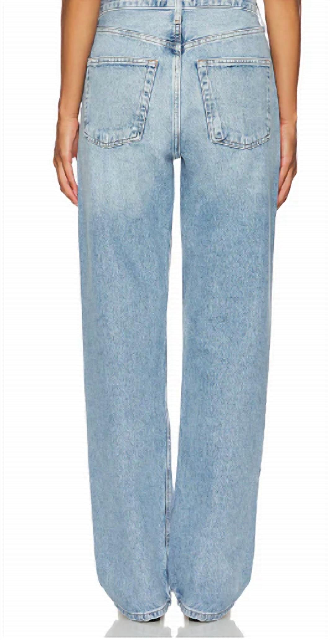 Agolde - Kelly High Rise Relaxed Straight Jeans