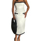 Amanda Uprichard - Strapless Martini Midi Dress