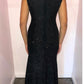 Eliza J - Sparkle Cap Sleeve Dress