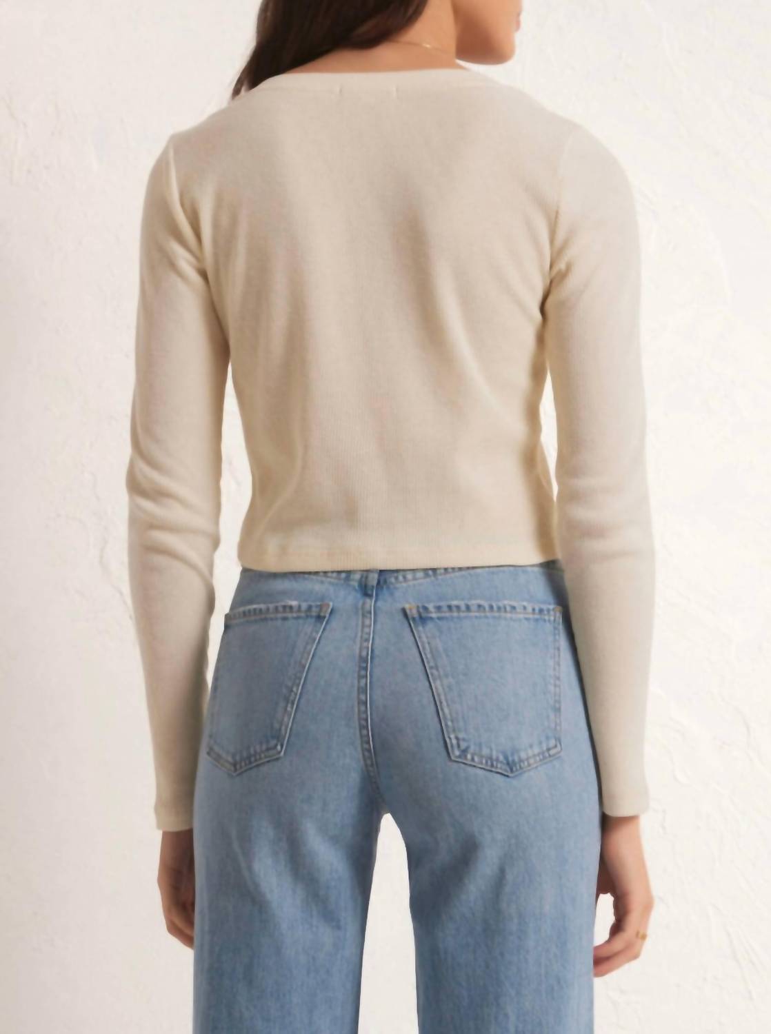 Z Supply - Ciana Cropped Waffle Top