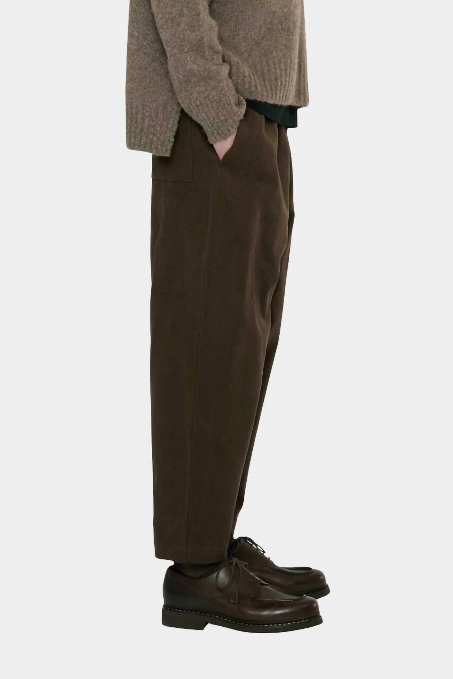 7115 By Szeki - Signature Elastic Pull-up Trousers