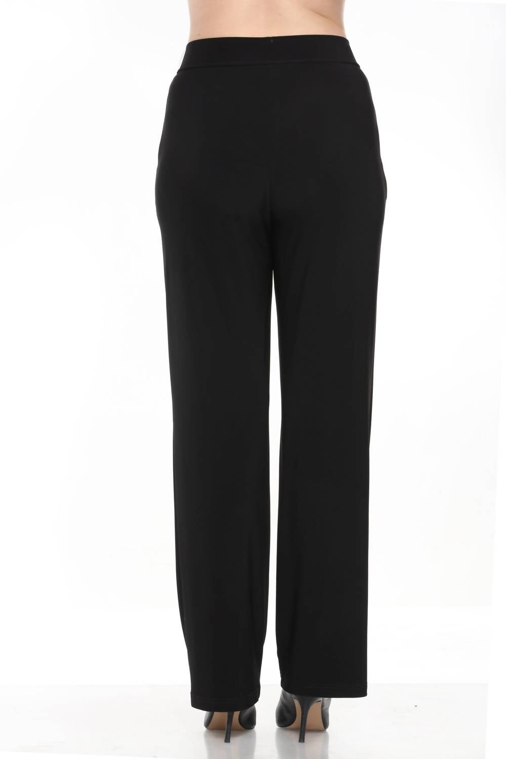 Joseph Ribkoff - Drawstring High Rise Relaxed Straight Pant