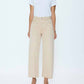 Pistola - Tate Crop High Rise Bowed Wide Leg Jean