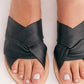 Free People - Women's Leather Crisscross Rio Vista Slides