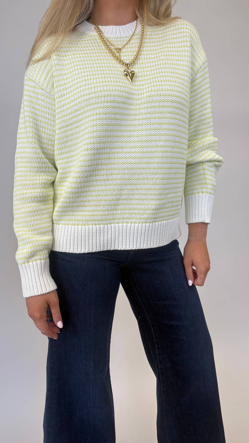 Pistola - Aura Relaxed Crew Neck Sweater Top
