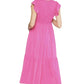 Entro - Tiered Smocked Dress