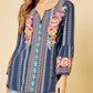 Andree By Unit - South Beach Embroidered Top