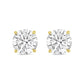 Diana M Jewels - 2.50 Cts Round Lab Diamond Stud Earrings