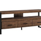 TV Stand Console Media Entertainment Center with Storage Drawers