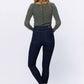 Judy Blue - High Waist Handsand Resin Skinny Jeans