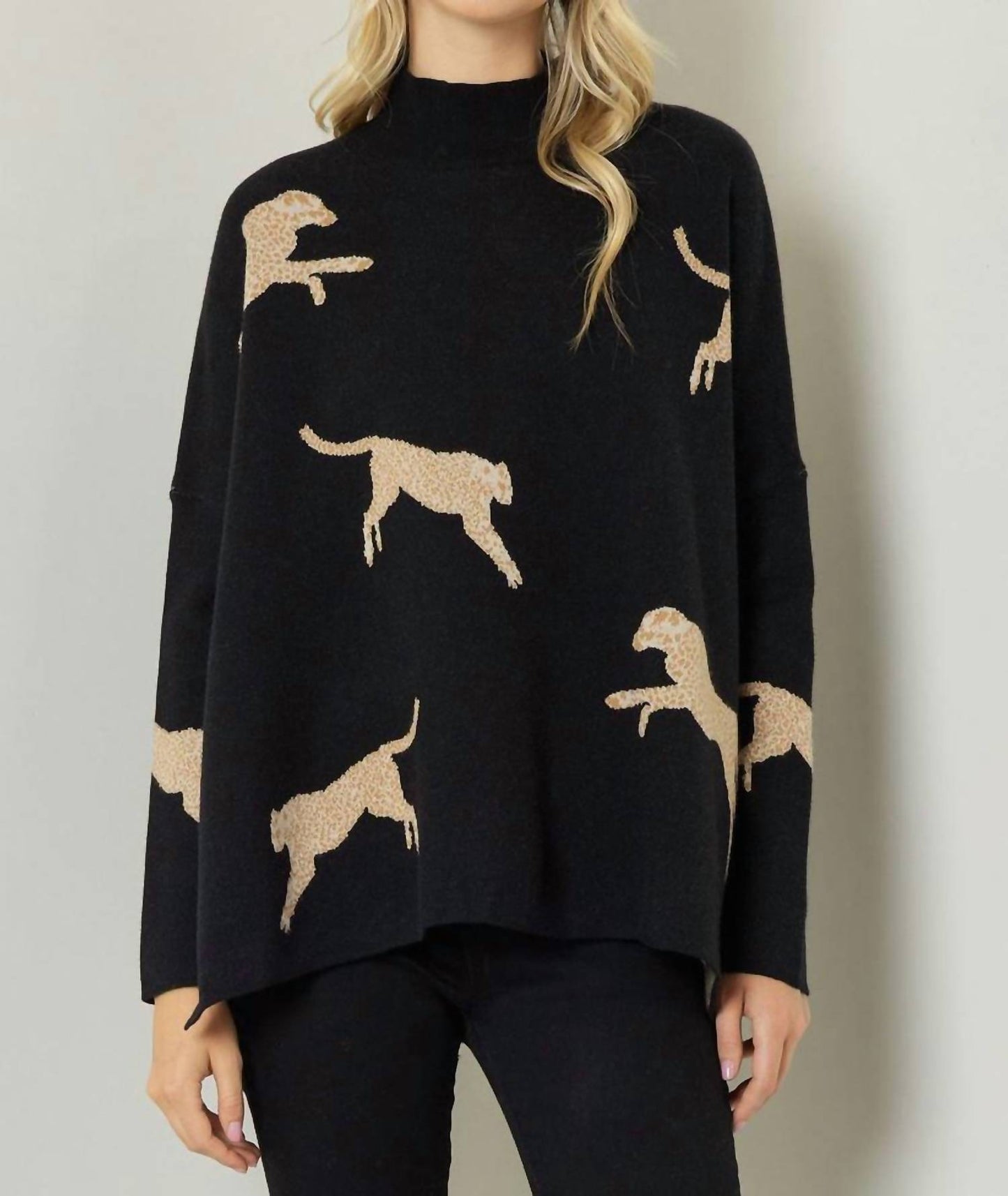 Entro - Leopard Sweater