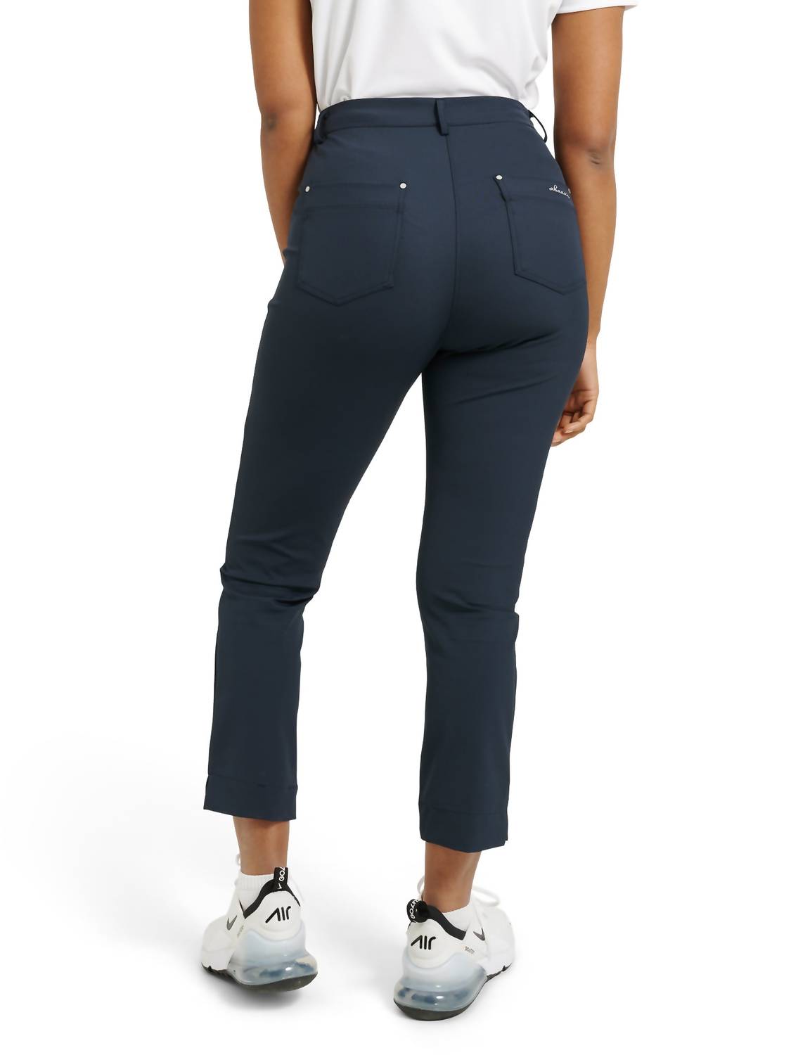 Abacus Sportswear Us - Elite 7/8 4-ways Stretch High Waist Golf Trousers