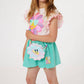 Billieblush - Flower Print Flouny Sleeve Tee