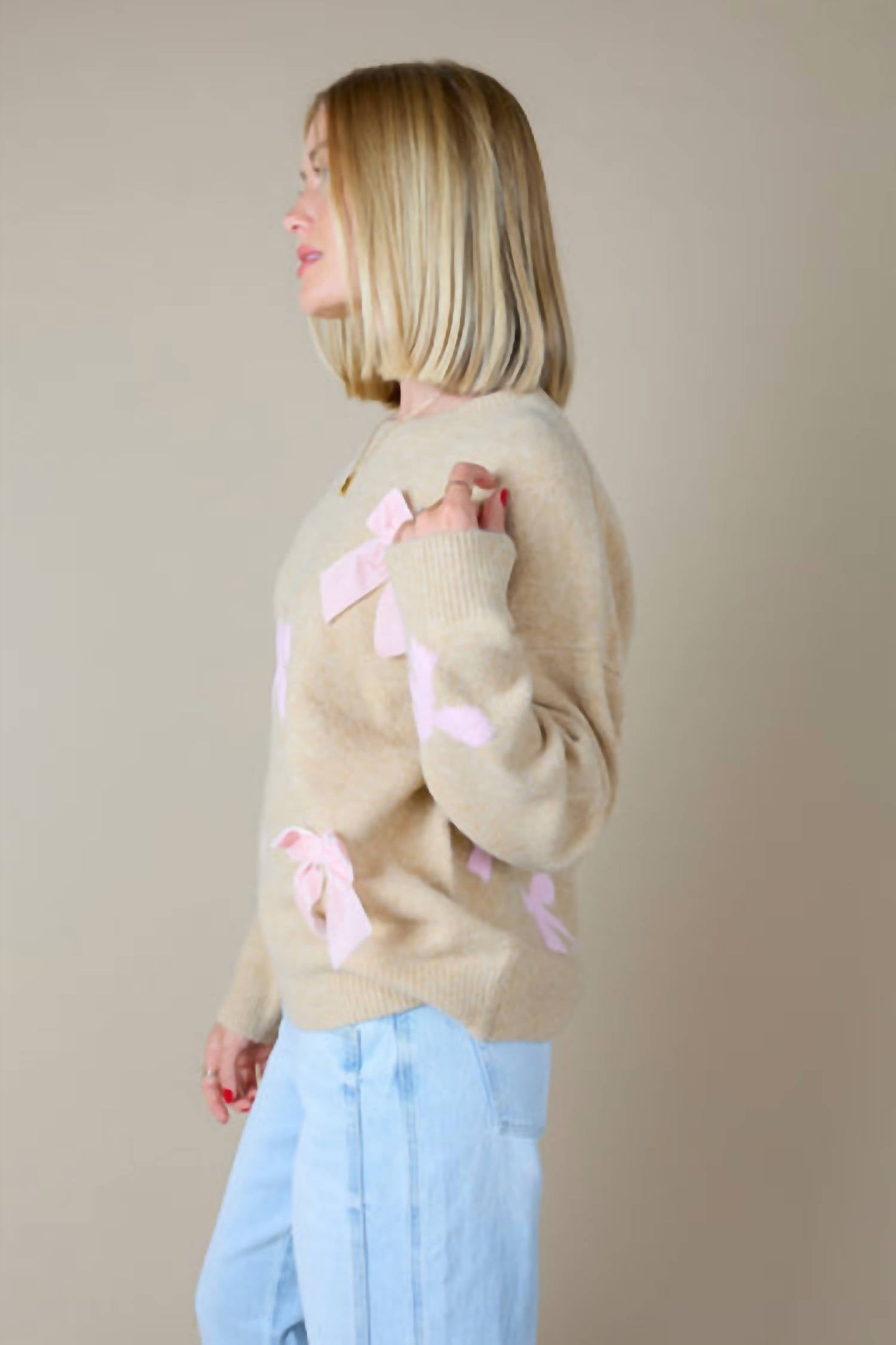 &Merci - Bows Bows And More Bows Sweater
