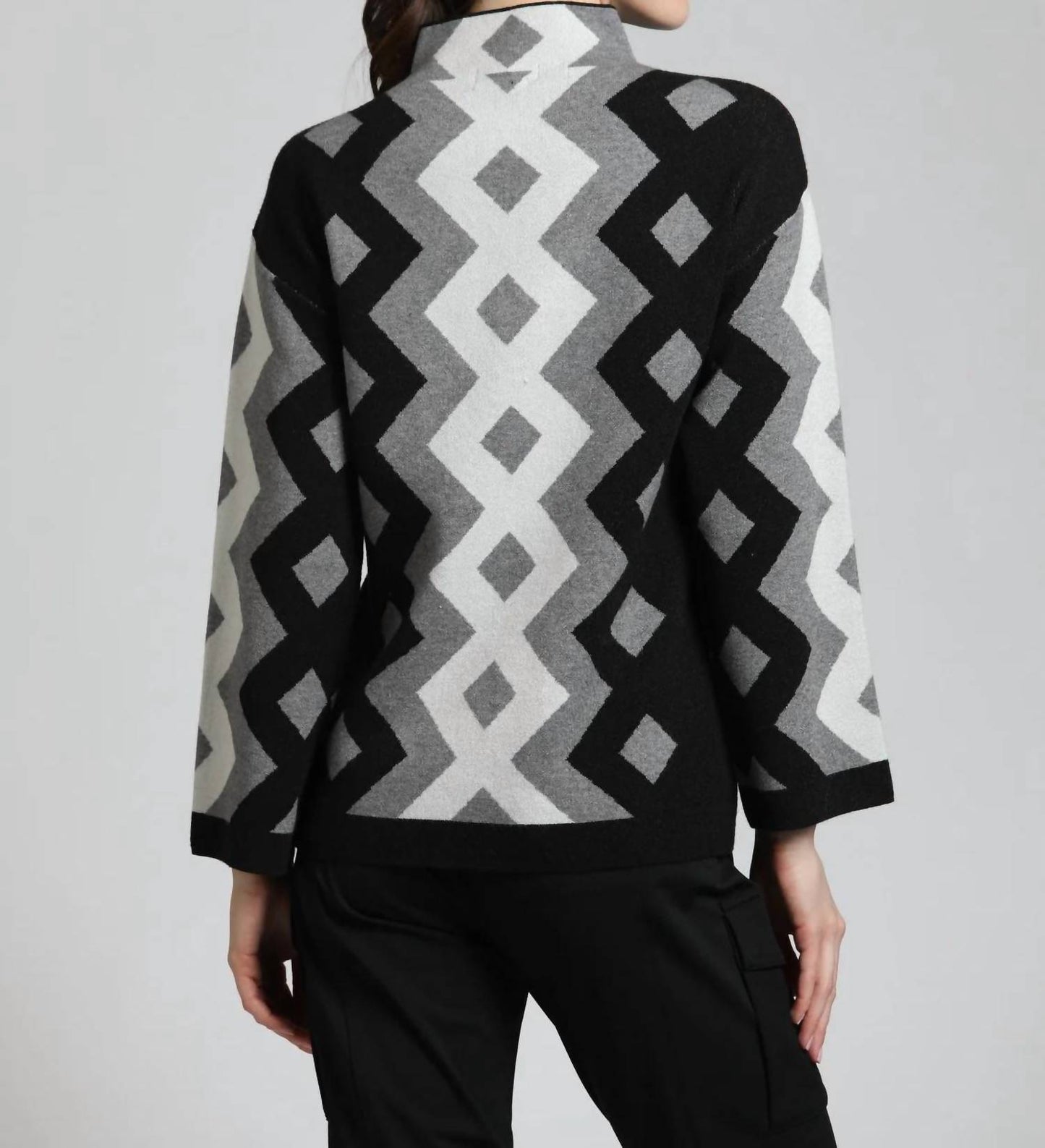 Apny - Sweater With Funnel Neck
