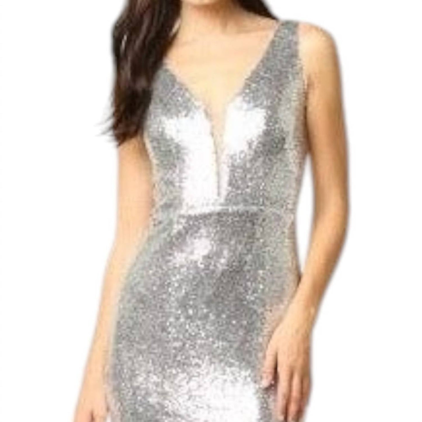 17 Young Dress - Brooklyn Gown: Long Formal Sequin Gown